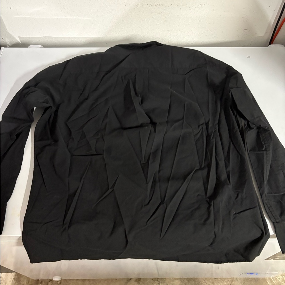 Uniqlo Black Dress Shirt Size XL - Picture 2 of 5